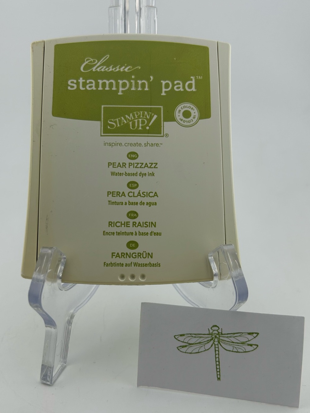 ⚡️ 3 for 20$ ⚡️ Stampin' Up! Ink Pad in “Pear Pizzazz“ Color